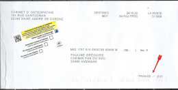 NPAI étiquette REFLEX  Marque TABOU " TM0403  / 201 " Pour Avensan 24.10.22 - Sonstige & Ohne Zuordnung