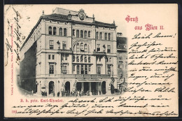 AK Wien II, K. K. Priv. Carl-Theater, Um 1900  - Altri & Non Classificati