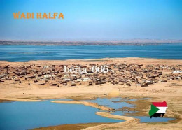 Sudan Wadi Halfa Aerial View New Postcard - Soudan
