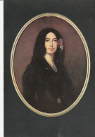 CPSM CHATEAU DE NOHANT PORTRAIT DE GEORGE SAND D' APRES CARPENTIER - Paintings