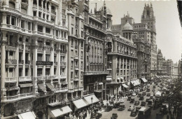 Cpa Madrid, Avenida De José Antonio, Animée, Voitures Anciennes - Madrid