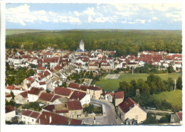 CPSM 52 Haute Marne - CHATEAUVILLAIN  - Vue Générale Aérienne - Chateauvillain