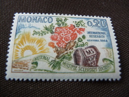 TIMBRE  DE  MONACO       ANNÉE   1962      N  580              COTE  0,35  EUROS    NEUF  SANS   CHARNIÈRE - Nuevos