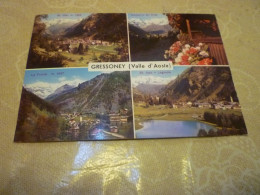 B864  Gressoney Val D'aosta Viaggiata - Other & Unclassified