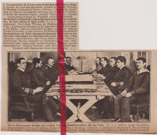 Riga - Commissie Wapenstilstand, Commission De La Trève - Orig. Knipsel Coupure Tijdschrift Magazine - 1918 - Ohne Zuordnung