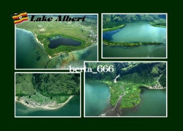 Uganda Lake Albert Multiview New Postcard - Ouganda