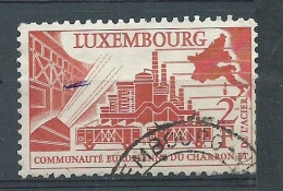 LUXEMBOURG - Obl - 1956 - YT N° 511-Communauté Europeenne Du Charbon Et De L'acier - Oblitérés