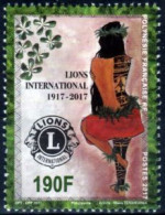 POLYNESIE - Centenaire Du Lions International - Unused Stamps