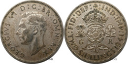 Royaume-Uni - George VI - Two Shillings 1941 - TTB/XF45 - Mon6676 - J. 1 Florin / 2 Shillings
