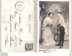 CP - Couples - Loin Du Bal - Cachet OR Origine Rurale - Paare