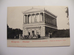 A547 . CPA. RUSSIE. Saint Petersbourg. Peterhoff. Palais De Babiégone. (1853). Beau Plan Animé . Non écrite - Rusia