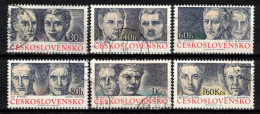 Tchécoslovaquie 1974 Mi 2189-94 (Yv 2029-34), Obliteré - Usati