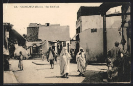 CPA Casablanca, Rue Sidi-Fatah  - Casablanca