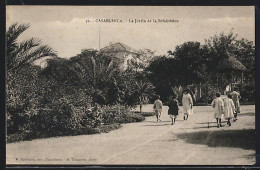 CPA Casablanca, Le Jardin De La Subdivision  - Casablanca