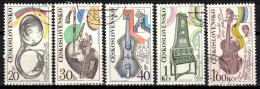 Tchécoslovaquie 1974 Mi 2203-7 (Yv 2048-52), Obliteré - Used Stamps