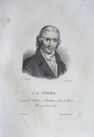 GRAVURE 19ème R. A. SICARD INSTITUTEUR DES SOURS MUETS - Ohne Zuordnung