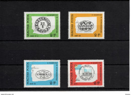 HONGRIE 1972 JOURNEE DU TIMBRE Yvert 2228-2231, Michel 2760-2763 NEUF** MNH Cote 5,20 Euros - Nuevos