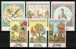 Tchécoslovaquie 1974 Mi 2216-21 (Yv 2061-6), Obliteré - Oblitérés