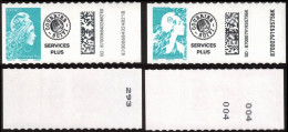 2023 - Marianne Engagée/Avenir Adhésifs - LETTRE SERVICES PLUS  Issus De ROULETTES De 300  - YT 2227/2362- Neufs - Unused Stamps