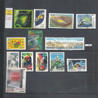 Lot Oblitérés 2002 : 13 Timbres ( Voir Description ) - Oblitérés