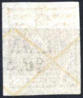 O 1850, 1 Kr. Gelbocker In Type Ib, Doppeldruck Mit Andreaskreuz, Entwertet "TRIEST", ANK 1a - Autres & Non Classés