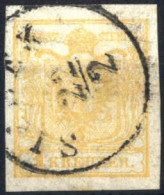 O 1850, 1 Kr. Hellorange In Type III, Gestempelt, ANK 1b - Sonstige & Ohne Zuordnung