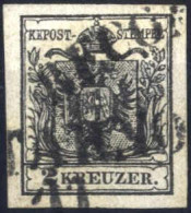 O 1850, 2 Kr. Tiefschwarz In Type III HP, Platte III, Kartonpapier, Entwertet "RECOMMANDIRT" Und "TARNOPOL 11..", ANK 2b - Autres & Non Classés