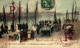 FRANCIA. FRANCE. BOULOGNE SUR MER - Le Debarquement Du Poisson - Boulogne Sur Mer