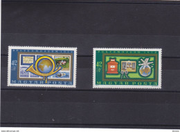 HONGRIE 1972 MUSEE POSTAL Yvert 2273-2274, Michel 2813-2814 NEUF** MNH Cote 3 Euros - Neufs