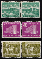 Berlin 121-123 Postfrisch Waagerechte Paare #NG481 - Altri & Non Classificati