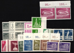 Berlin Lot Aus 140-154 Postfrisch Paare #NG498 - Other & Unclassified