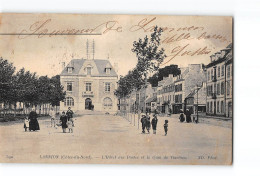 LANNION - L'Hôtel Des Postes Et Le Quai De Viarmes - Très Bon état - Lannion