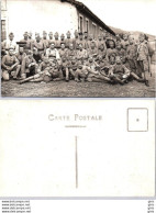 Militaria - Carte Photo - Groupe Soldats En Uniforme - Autres & Non Classés