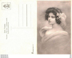 CPA - Illustrateur - KRATKI - Portrait De Femme Elégante - Sonstige & Ohne Zuordnung