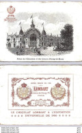 CP - Evénements - Exposition Universelle - Paris 1900 - Palais De L'éducation Et Des Lettres - Chocolat Lombart - Tentoonstellingen