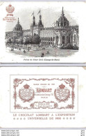 CP - Evénements - Exposition Universelle - Paris 1900 - Palais Du Génie Civil - Chocolat Lombart - Esposizioni