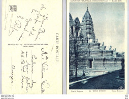 CP - Evénements - Exposition Coloniale Internationale Paris 1931 - Temple D"Angkor-Vat, - Exhibitions