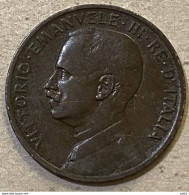 Monnaie De 5 Cent Victor Emmanuel III D’Italie 1909 …. Vendu En L’état (22) - 1900-1946 : Vittorio Emanuele III & Umberto II