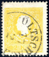 O 1859, 2 Kr. Dunkelgelb Type II, Sehr Gut Gezähnt Und Klar Gestempelt "PÖLTSCHACH, 17/2", Einwandfrei Erhalten, Befund  - Sonstige & Ohne Zuordnung