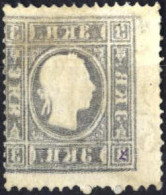 O 1858, 3 Kreuzer Tiefschwarz In Type II Mit Maschinenabklatsch, Gestempelt, Pracht, Befund Goller, ANK 11 IIc / 970,- - Altri & Non Classificati