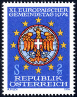 ** 1974, Gemeindetag Nicht Verausgabt, Postfrisches Exemplar, ANK (15) / 800,- - Autres & Non Classés