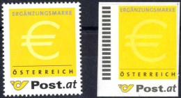 ** 2002, Ergänzungsmarken Gezähnt Und Selbstklebend, Zwei Postfrische Marken Ohne Wertangabe, Mi. 1 Und 2 - Autres & Non Classés