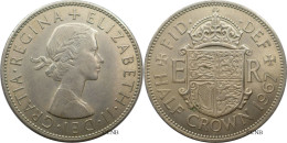 Royaume-Uni - Elizabeth II - Half Crown 1967 - SUP/AU58 - Mon6211 - K. 1/2 Crown