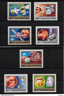 HONGRIE 1974 ESPACE MARS Yvert 2357-2362 + PA 368, Michel 2931-2937 NEUF** MNH Cote 5,50 Euros - Nuevos