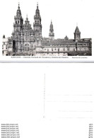 Espagne - Galicia - Santiago - Catedral - Fachada Del Obradoiro - Santiago De Compostela