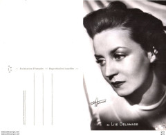 Célébrités - Lise Delamare - Studio Harcourt - Autres & Non Classés