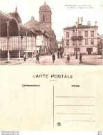 47 - Lot Et Garonne - Marmande - La Halle - L'Eglise Et La Poste - Marmande