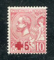 "MONACO" 1914, Mi. 26 "Rotes Kreuz" ** (L1229) - Unused Stamps