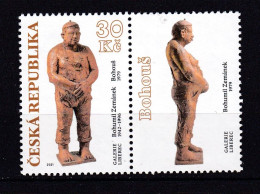 CZECH REPUBLIC-2021-BOHUMIL ZEMANEK-SCULPTOR.-MNH. - Ongebruikt