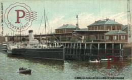 FRANCIA. FRANCE. BOULOGNE SUR MER - La Gare Maritime. PUBLI CHOCOLAT LOUIT - Boulogne Sur Mer